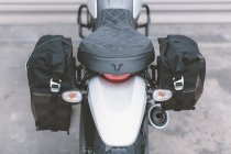 Legend Gear side bag system LC Ducati Scrambler (14-) models.