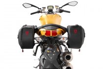 BLAZE H saddlebag set Black/Grey. Ducati 848 Streetfighter (11-).