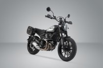 Legend Gear side bag system LC Black edition Ducati Scrambler models (18-).