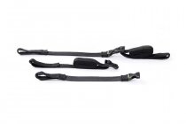 ROK straps 2 adjustable straps. Black. 310-1060 mm.