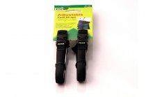 ROK straps 2 adjustable straps. Black. 310-1060 mm.