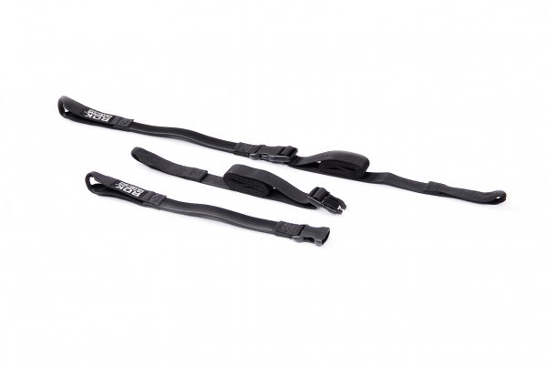 ROK straps 2 adjustable straps. Black. 500-1500 mm.