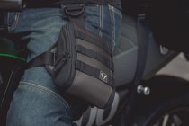 Legend Gear leg bag set with LA1 Holster LA7 with LA1. 0,8 l. Black/Brown.