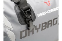 Drybag 600 tail bag 60 l. Grey/black. Waterproof.