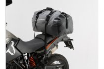 Drybag 600 tail bag 60 l. Grey/black. Waterproof.
