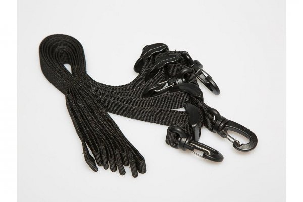 Rear strap set 4 rear straps for magnet tank bag Sport / Tour.