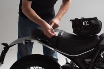 S-hooks for Legend Gear side bags Aluminum. Silver anodized. In pairs.