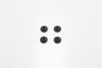 Rubber caps SysBag Black. 4 pieces.