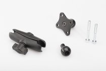 GPS mount for M8 thread 1″ ball with M8 screw, RAM arm, GPS mount.