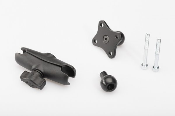 GPS mount for M8 thread 1" ball with M8 screw, RAM arm, GPS mount.