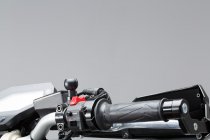 1″ ball for M10 mirror thread For M10 x 1.25 mm thread. For RAM Arm. Black.