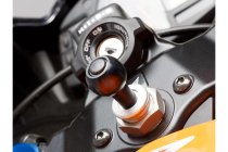 Ball clamp for head tube For Ø 12.5-25 mm. Incl. 1" ball.