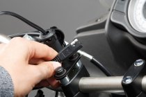 SAE to DIN power socket connector Cable 55 cm length. 12 V.