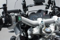 EVO fog light switch for cockpit For fog lights. Bright green.