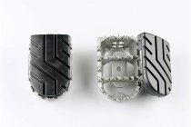 ION footrests Stainless steel. In pairs.