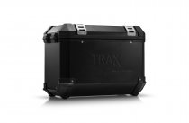 TRAX ION L Side case. Aluminum. 45 l. Left. Black.