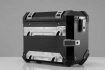 TRAX ION L Side case. Aluminum. 45 l. Left. Black.