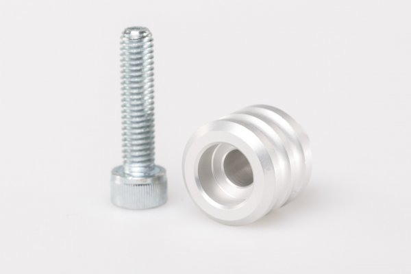 Extension for gear lever 15 mm extension. Silver. Universal.