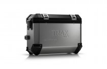 TRAX ION M Side case. Aluminum. 37 l. Right. Silver.