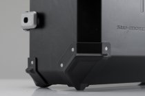 TRAX ION M Side case. Aluminum. 37 l. Right. Silver.