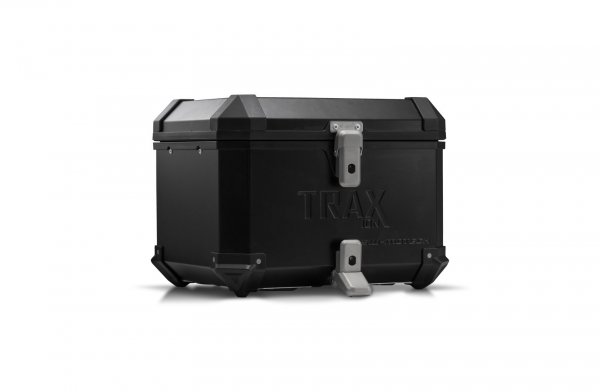 TRAX ION top case Aluminum. 38 l. Black.