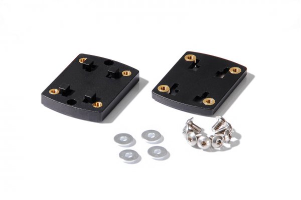 Clip adapter for GPS mount Richter system. Black.