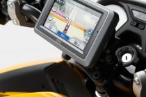 GPS mount for handlebar Black. BMW / Honda / Suzuki models.