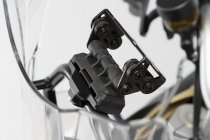 GPS mount for crossbar Ø 13/16 mm Black.