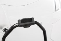 GPS mount for crossbar Ø 13/16 mm Black.