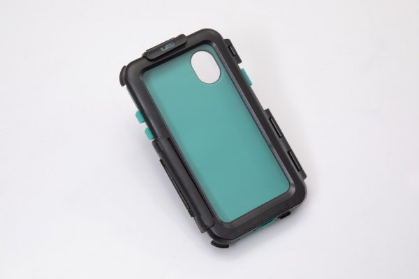 Hardcase for iPhone X / XS For GPS mount. Splashproof. Black.