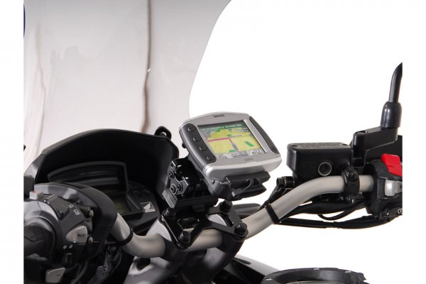 GPS mount for handlebar Black. Honda VFR 1200 X Crosstourer (11-).