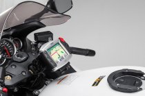 GPS mount for cockpit Black. Suzuki GSX 1300 R Hayabusa (99-).