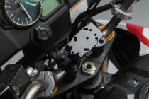 GPS mount for handlebar Black. Suzuki V-Strom 650 (17-) / 1000 (14-16).