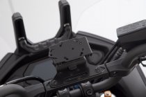 GPS mount for crossbar Black. Yamaha MT-07 Tracer (16-).