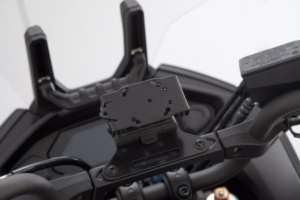 GPS mount for crossbar Black. Yamaha MT-07 Tracer (16-).