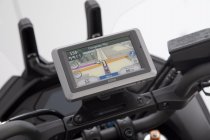 GPS mount for crossbar Black. Yamaha MT-07 Tracer (16-).