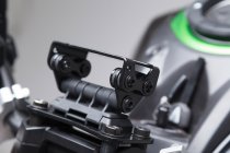 GPS mount for handlebar Black. Shock absorbent.