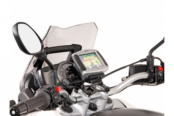 GPS mount for handlebar Black. BMW F800ST (06-12), G650GS/Sertão (11-).