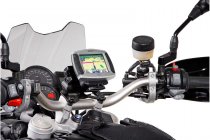 GPS mount for handlebar Black. Shock absorbent.