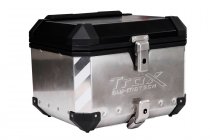 TRAX ION reflective sticker set For 2 TRAX ION side cases or 1 top case. Black.