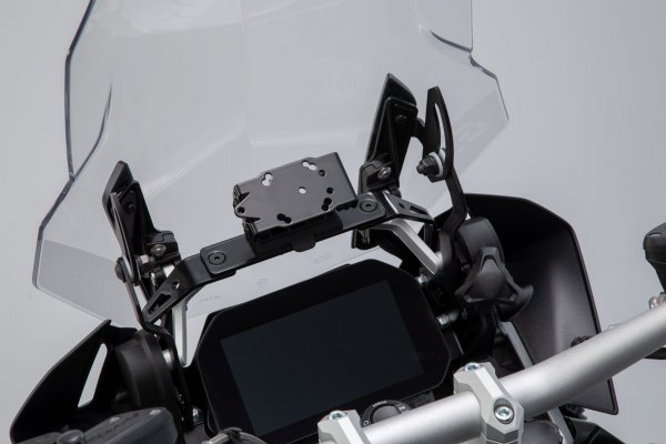 GPS mount for cockpit Black. BMW R1200GS (12-), R1250GS (18-).