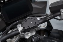 GPS mount for handlebar Black. BMW S1000R, S1000XR, F 750/850 GS/900 R.