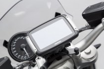 GPS mount for handlebar Black. BMW / Triumph models, Himalayan.