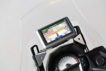 GPS mount for cockpit Black. Kawasaki Versys 650 (15-).