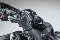 GPS mount for cockpit Black. Kawasaki Z650 (16-19).