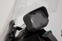 GPS mount for cockpit Black. Kawasaki Versys 1000 (18-).