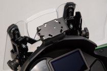 GPS mount for cockpit Black. Kawasaki Versys 1000 (18-).