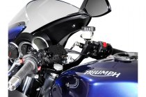 GPS mount for handlebar Black. Shock absorbent.