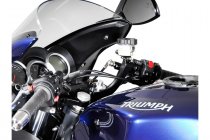 GPS mount for handlebar Black. Shock absorbent.