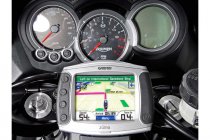 GPS mount for handlebar Black. Shock absorbent.